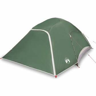 Koepeltent 6-persoons waterdicht groen 2