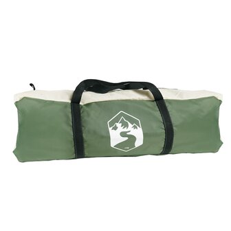 Koepeltent 6-persoons waterdicht groen 11