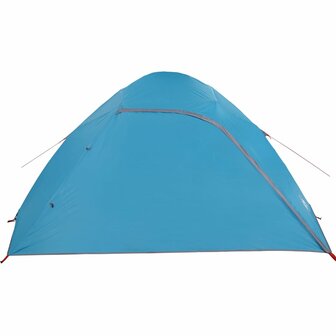 Koepeltent 6-persoons waterdicht blauw 6