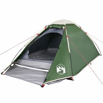 Koepeltent 2-persoons waterdicht groen 4