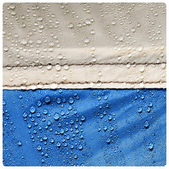 Strandtent 2-persoons waterdicht snelontgrendeling azuurblauw 12
