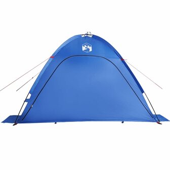 Strandtent waterdicht azuurblauw 7