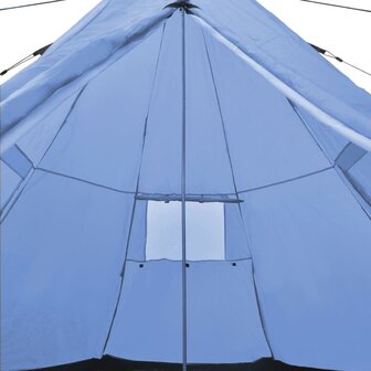 Tent 4-persoons blauw 4