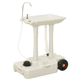 Kampeerwasbak en watertankset draagbaar 4