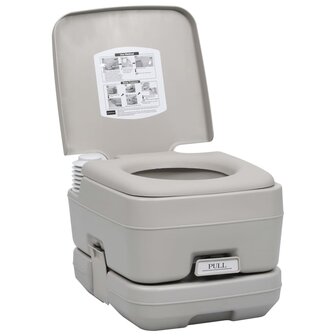 Campingtoilet en watertankset draagbaar 4