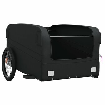 Fietstrailer 45 kg ijzer zwart 5