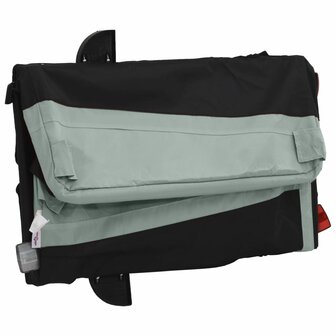 Fietstrailer 30 kg ijzer zwart en grijs 9