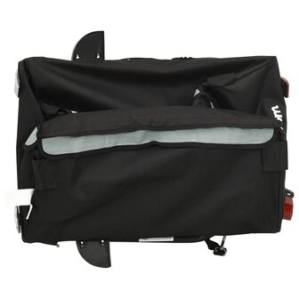Fietstrailer 30 kg ijzer zwart en grijs 9
