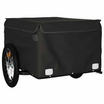 Fietstrailer 45 kg ijzer zwart 3