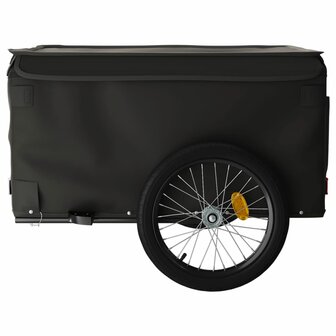 Fietstrailer 45 kg ijzer zwart 7