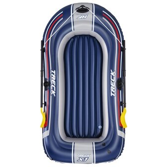 Bestway Hydro-Force Opblaasboot met pomp en roeispanen blauw 3