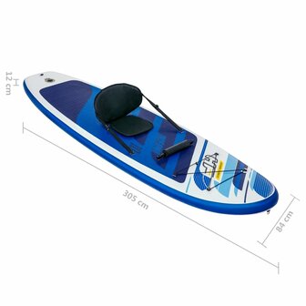 Bestway Hydro-Force Stand Up Paddleboard Oceana opblaasbaar 11