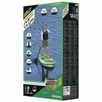 Bestway SUP Hydro-Force Freesoul Tech Convertible Set 340x89x15 cm 9