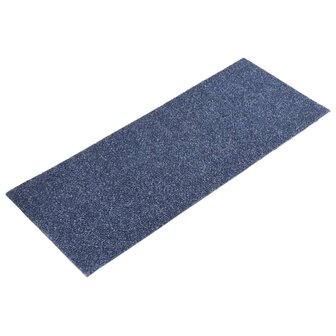 15 st Trapmatten zelfklevend rechthoekig 60x25 cm grijsblauw 2
