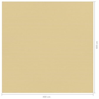 Tenttapijt 400x400 cm beige 4