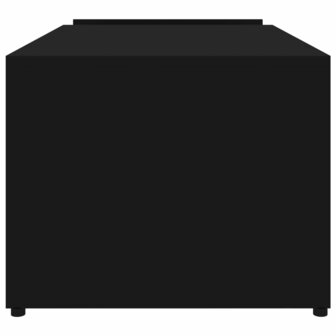 Salontafel 90x45x35 cm bewerkt hout zwart 5