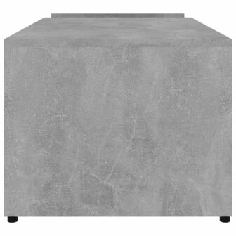 Salontafel 90x45x35 cm bewerkt hout betongrijs 5