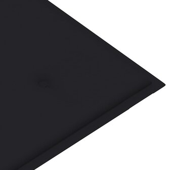 Tuinbank inklapbaar met kussen 118 cm bamboe 7
