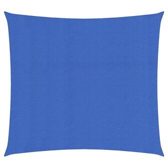 Zonnezeil 160 g/m&sup2; 2,5x2,5 m HDPE blauw 1