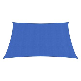 Zonnezeil 160 g/m&sup2; 2,5x2,5 m HDPE blauw 2
