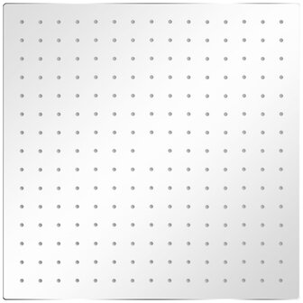Regendouchekop 2 st 40x40 cm roestvrij staal 2