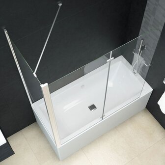 Douche klapwand 120x68x130 cm ESG 5