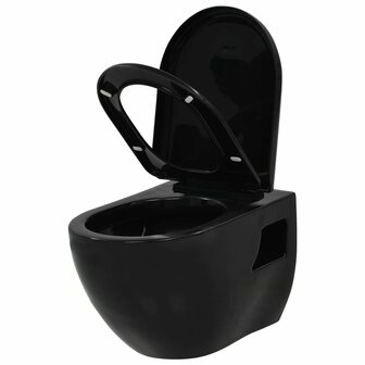Wandtoilet keramiek zwart 3