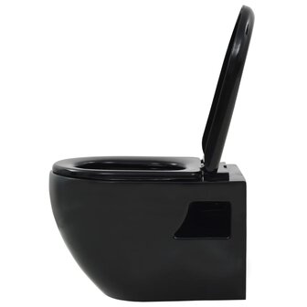 Wandtoilet keramiek zwart 5