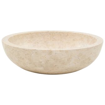 Gootsteen 40x12 cm marmer cr&egrave;me 3