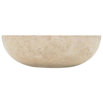 Gootsteen 40x12 cm marmer cr&egrave;me 5