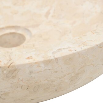 Gootsteen 40x12 cm marmer cr&egrave;me 6