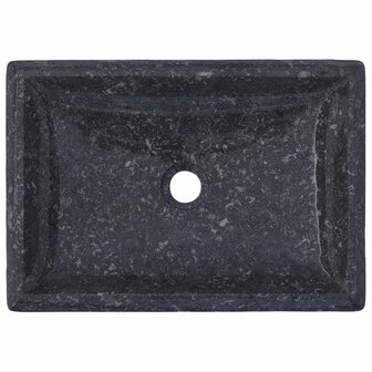 Gootsteen 50x35x10 cm marmer grijs 11