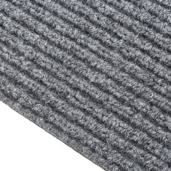 Droogloopmat 100x400 cm grijs 2