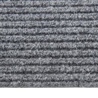 Droogloopmat 100x400 cm grijs 5
