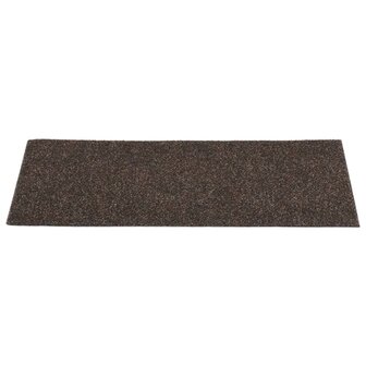 15 st Trapmatten zelfklevend rechthoekig 60x25 cm donkerbruin 3