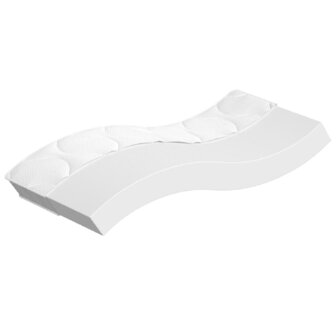 Binnenveringmatras middelhard 80x200 cm 1