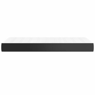 Pocketveringmatras 100x200x20 cm kunstleer zwart 4