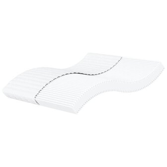 Schuimmatras hardheid H2 H3 180x200 cm wit 1