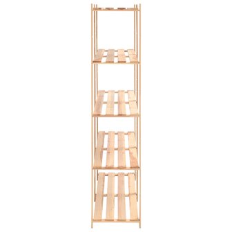 Opbergrek 5-laags 170x38x170 cm massief grenenhout 500 kg 4
