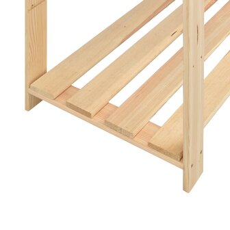 Opbergrek 5-laags 170x38x170 cm massief grenenhout 500 kg 6