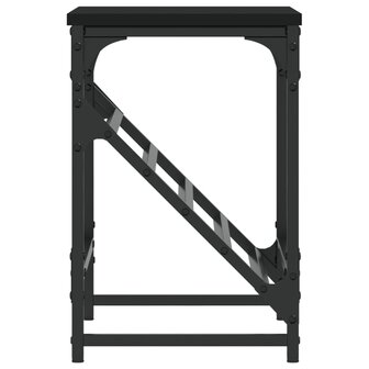 Schoenenrek 60x30x45 cm bewerkt hout zwart 5