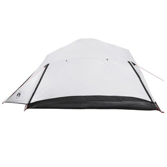 Koepeltent 4-persoons waterdicht verduisterend stof wit 9