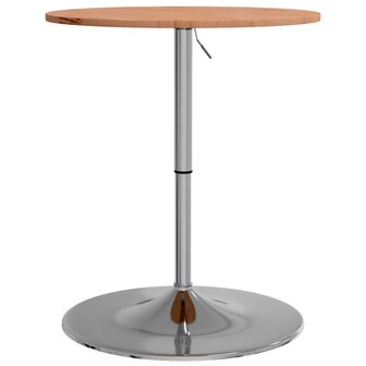 Bartafel &Oslash; 60x89,5 cm massief beukenhout 2