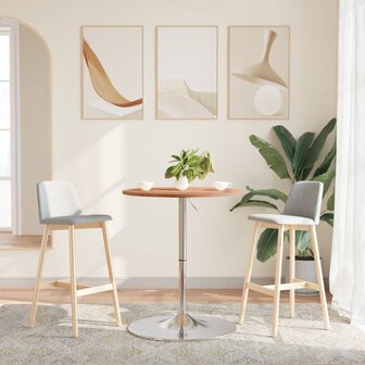 Bartafel &Oslash; 60x89,5 cm massief beukenhout 3