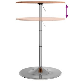 Bartafel &Oslash; 60x89,5 cm massief beukenhout 10