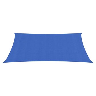 Zonnezeil 160 g/m&sup2; 2x3 m HDPE blauw 2