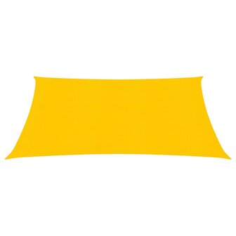 Zonnezeil 160 g/m&sup2; 2,5x2,5 m HDPE geel 2