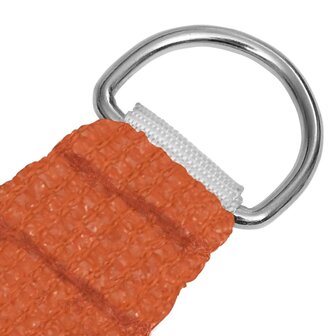 Zonnezeil 160 g/m&sup2; 2,5x3 m HDPE oranje 3