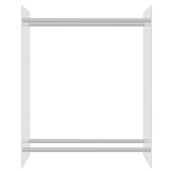 Haardhoutrek 80x35x100 cm gehard glas transparant 3