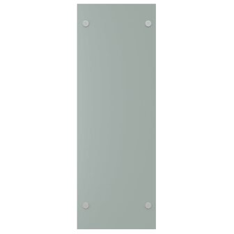 Haardhoutrek 80x35x100 cm gehard glas wit 4